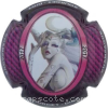 Capsule Sourdet-Diot 2017-2, Noir et rose, Ovale rose