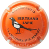 Capsule Bertrand Lapie Fond orange