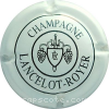Capsule Lancelot-Royer Blanc et noir, écriture fine, raisin fin