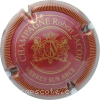 Capsule Jacob Robert Bordeaux et or, stries fines
