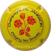 Capsule Janisson Ph. Fond Jaune et noir, roses rouge