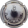 Capsule Deheurles Daniel  Plaqué or, strass blanc