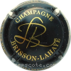 Capsule Brisson Lahaye Noir et or brillant