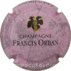 Capsule Orban Francis Rose, noir et or