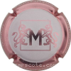 Capsule Mondet Blanc, contour rosé.