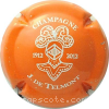 Capsule Telmont J. de Orange et blanc