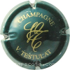 Capsule Testulat Vincent Vert foncé et or