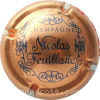 Capsule Feuillatte Nicolas Cuivre foncé et bleu