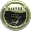 Capsule Foissy-Joly  Noir et or pâle, contour or