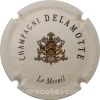 Capsule Delamotte Crème, noir et or