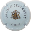 Capsule Delamotte Bleu pâle, noir et or