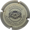 Capsule Delaunois André Gris-crème et noir, striée