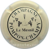 Capsule Pompon-Champy Crème et noir, lettre fine