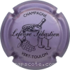 Capsule Lefevre Sébastien Rosé-violacé et noir