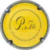 Capsule Porgeon et Fils Jaune, contour gris