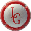 Capsule Laurent - Gabriel Fond argent, contour rouge