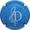Capsule Devillers J.  Bleu mat et blanc