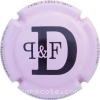 Capsule Delavenne P. et F.  Rose et noir.