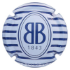 Capsule Besserat De Bellefon Blanc et bleu, 32 mm