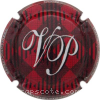 Capsule Vigier-Perrot Rouge et noir, initiales blanches