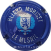 Capsule Bliard-Moriset Bleu, lettres argent