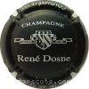 Capsule Dosne René Noir mat et argent