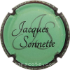 Capsule Sonnette Jacques Vert, contour noir
