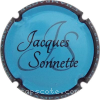 Capsule Sonnette Jacques Bleu, contour noir