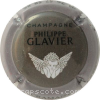 Capsule Glavier Philippe Gris foncé, blanc et noir, contour gris