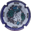 Capsule Vigier-Perrot 2020, Cercle blanc, jupe bleu foncé