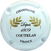 Capsule Coutelas Damien Blanc, or et noir