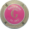 Capsule Gosset  Fond rose, contour greige, Grand Rosé