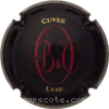 Capsule Olivier Bruno & Christiane Noir, rouge et or, Cuvée Lyse