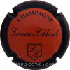 Capsule Leveau Leblond Orange, contour noir