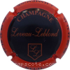 Capsule Leveau Leblond Noir, contour orange