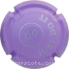 Capsule Hostomme M Violet pâle er argent