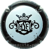 Capsule Leroux H. & Fils Contour noir, fond blanc, 1er cru