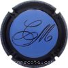 Capsule Moussé Claude Bleu, contour noir