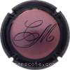 Capsule Moussé Claude Rosé, contour noir