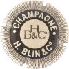 Capsule Blin H & C Noir et blanc, serré