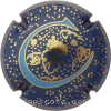 Capsule Mignon Charles Bleu foncé, or et bleu clair