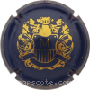 Capsule Mignon Charles Bleu foncé et or