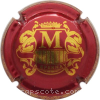 Capsule Mignon Charles Rouge métallisé et or