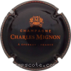 Capsule Mignon Charles Noir et or-cuivré