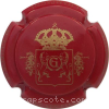 Capsule Guiborat M. et ses fils  Bordeaux et or