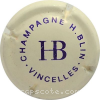 Capsule Blin H & C Crème et violet foncé