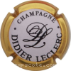 Capsule Leclerc Didier Blanc, contour or