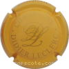 Capsule Leclerc Didier Jaune et or.