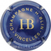 Capsule Blin H & C Bleu foncé et or