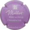 Capsule Millot P. et F. Violet et blanc
